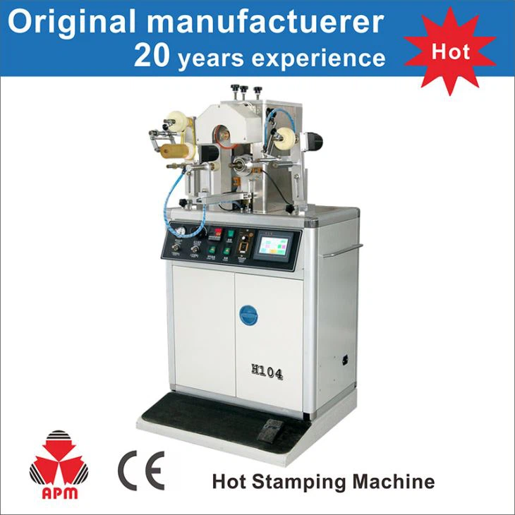 Nenpòt Fòm Cap Hot Foil Stamping Ekipman